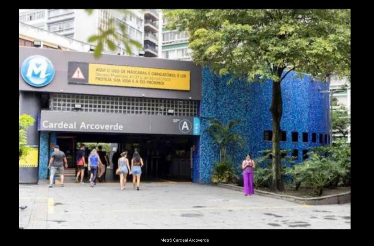 Conforto Em Copacabana, 3 Minutos Da Praia 里约热内卢 外观 照片